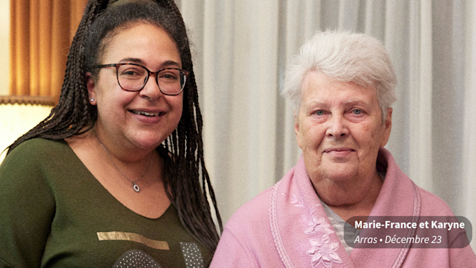 Karyne est aidante et fait appel à Ouihelp pour la soulager au quotidien