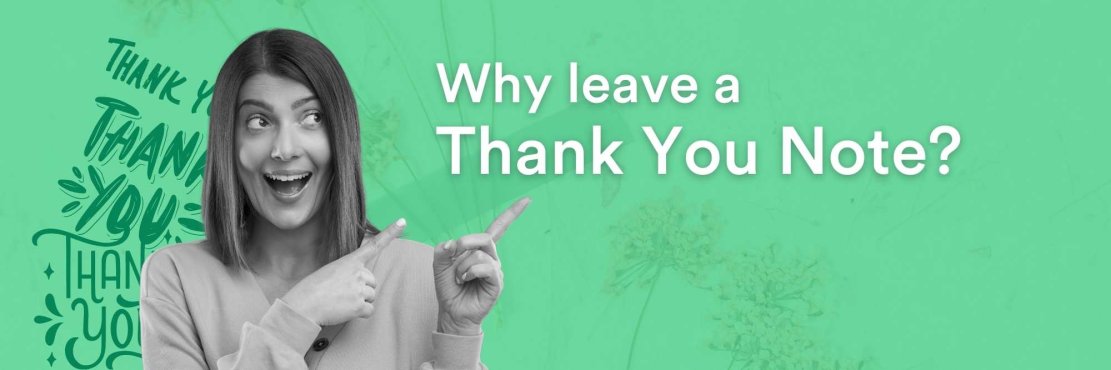 Why Leave a Thank You Note