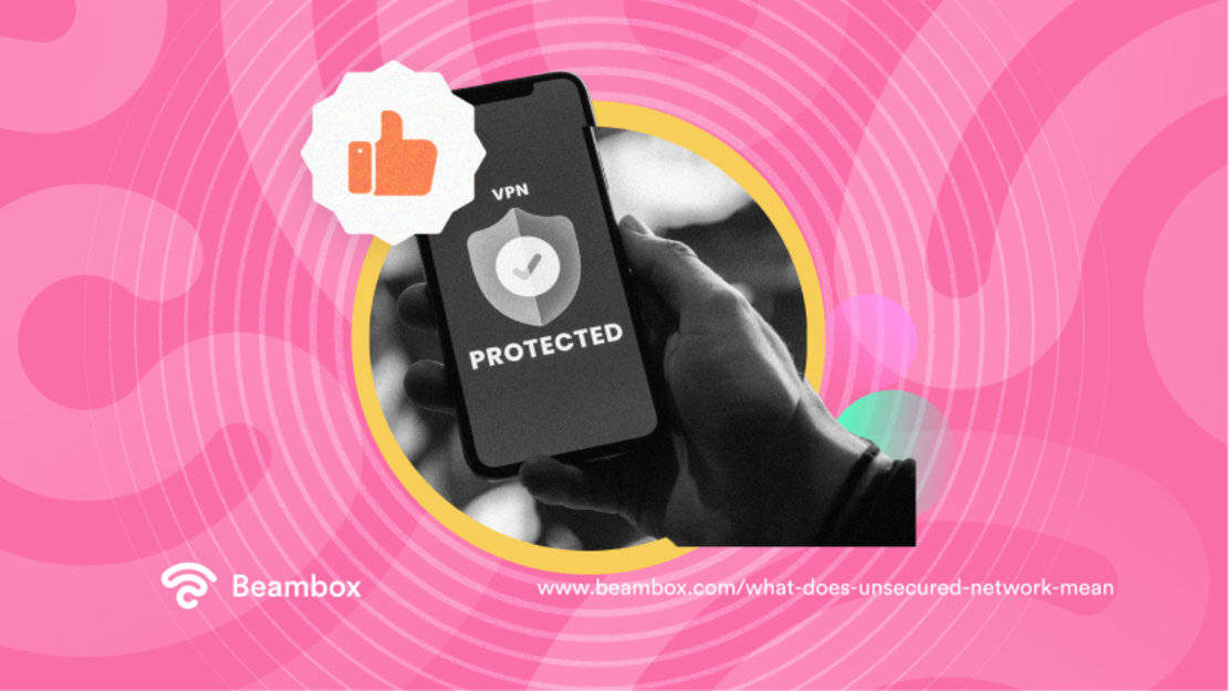 what does unsecured network mean 3