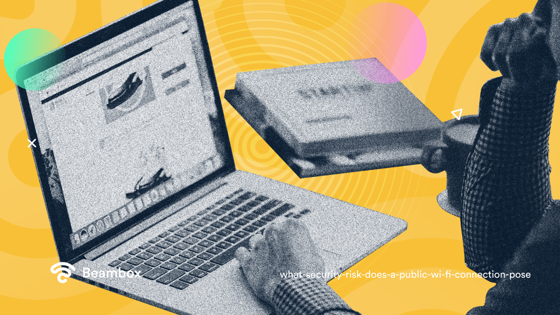 what security risk does a public wi-fi connection pose