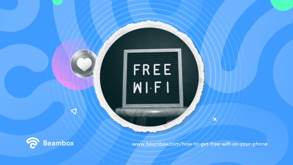 how to get free wifi on your phone 1