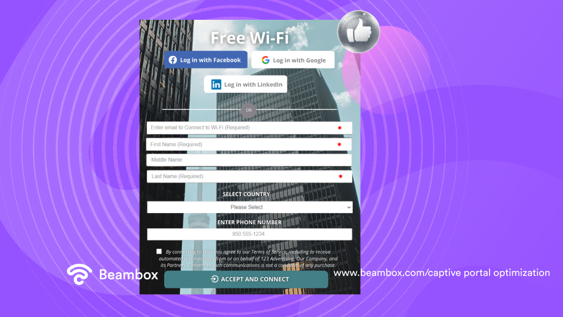 captive portal optimization 1