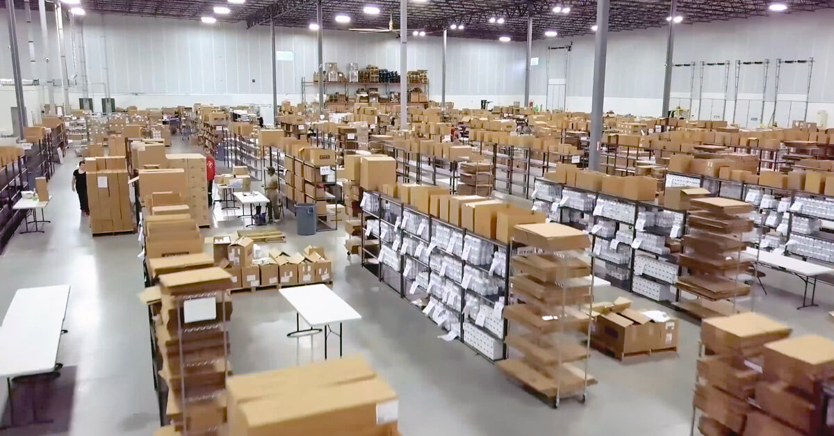 2017 - Pattern company warehouse in kentucky and Utah