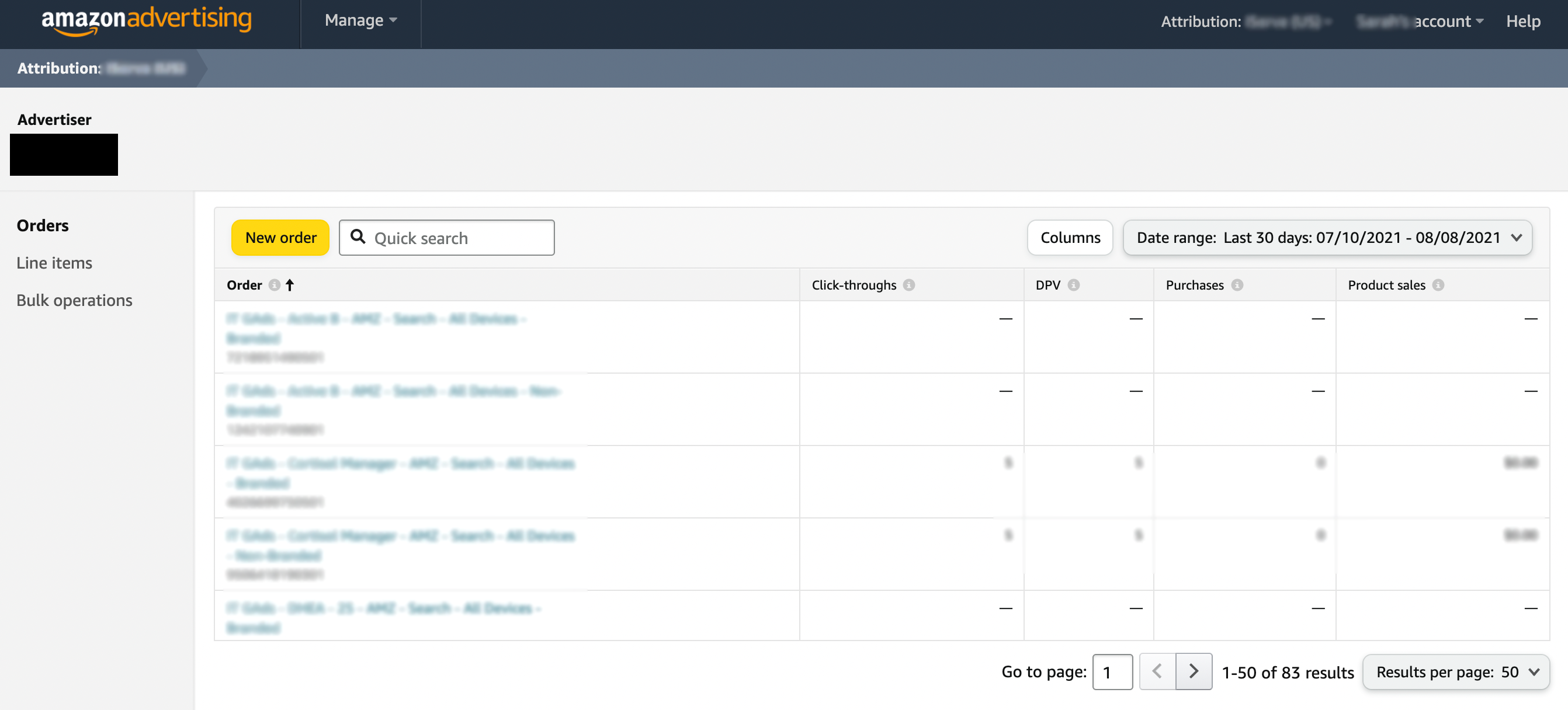 Amazon Attribution 2