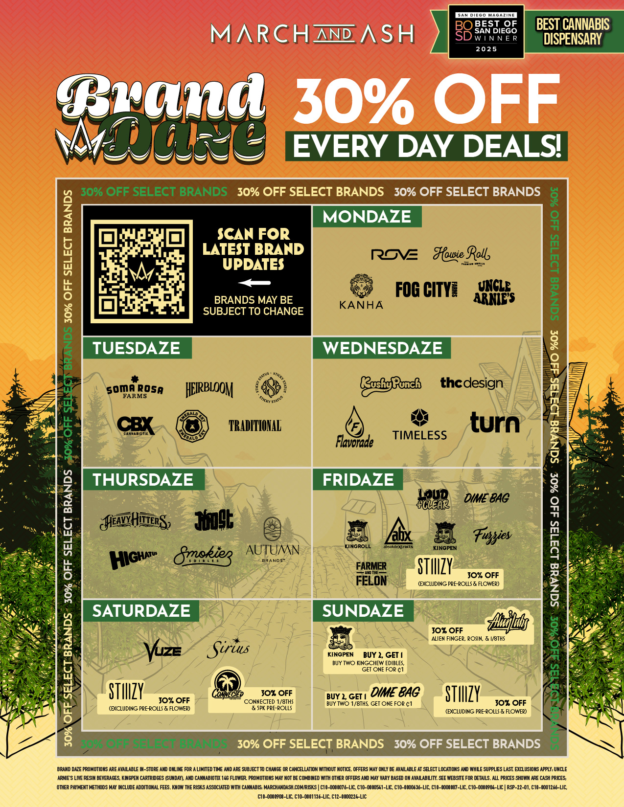 November Brand Daze InStore Sign (1)