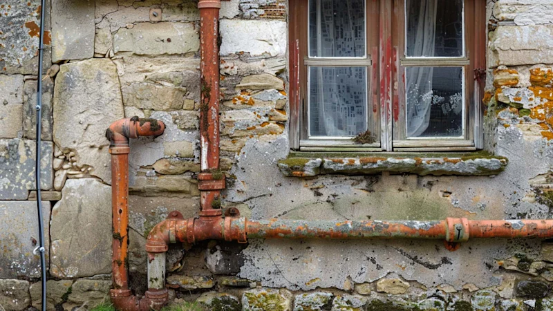 House with lead pipes