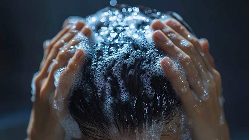 Disinfecting hairscalp