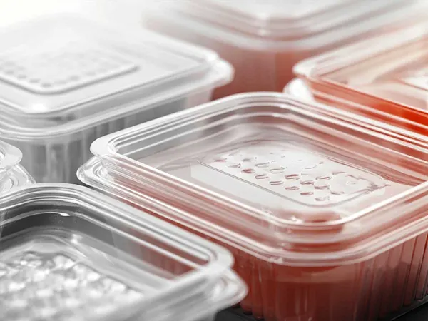 Plastic food containers