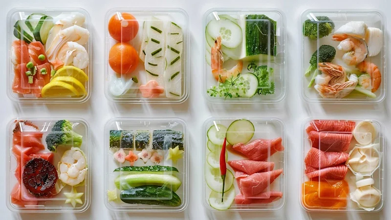 Plastic food packaging