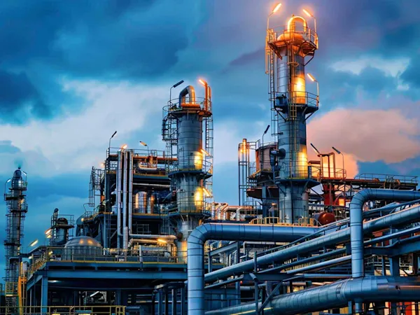 Industrial chemical plant