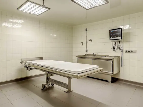 Morgue table