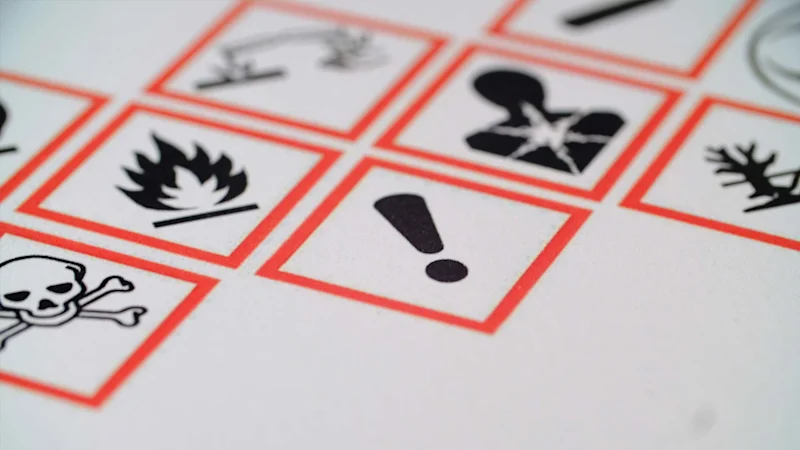 Chemical hazard labelling