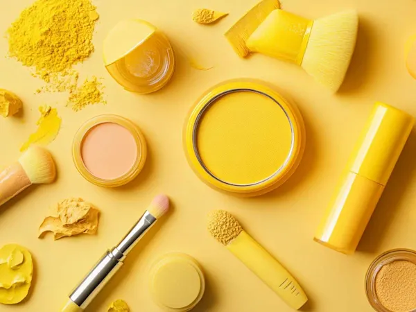 Yellow cosmetics