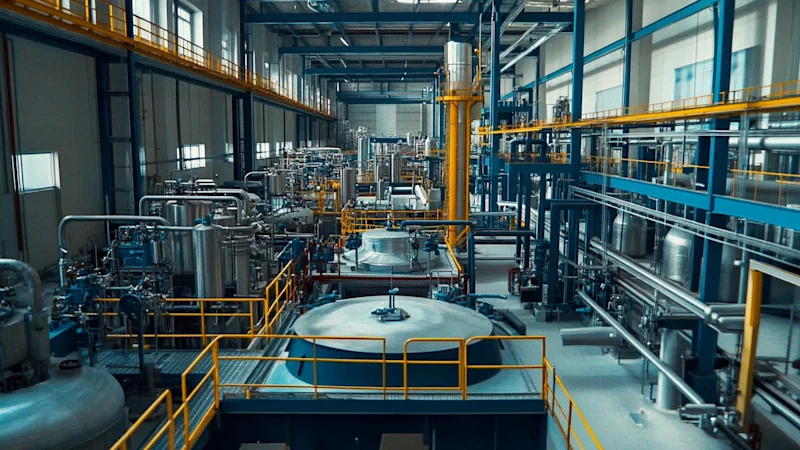 Chemical manufacturing plant