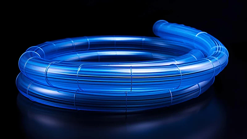 Flexible meshed pipe