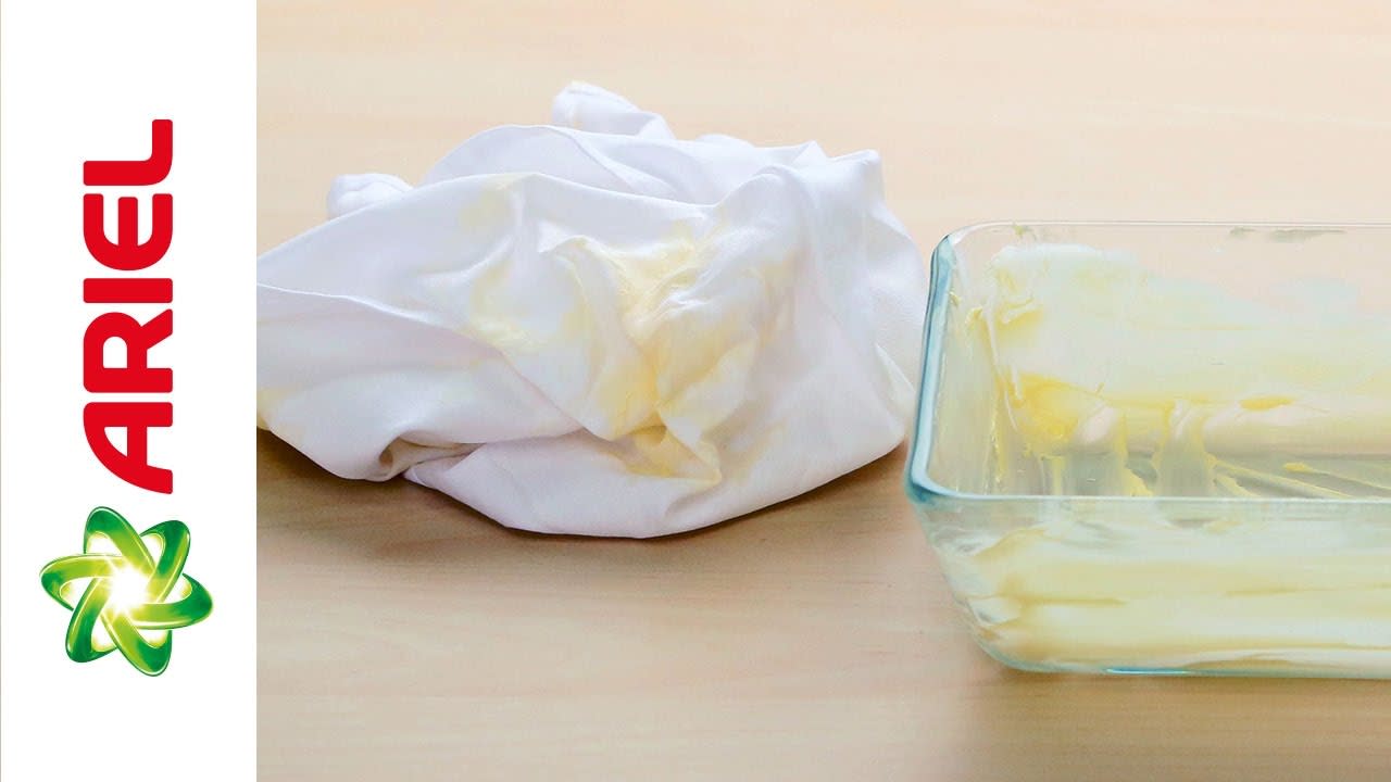Wie Sie Fettflecken entfernen