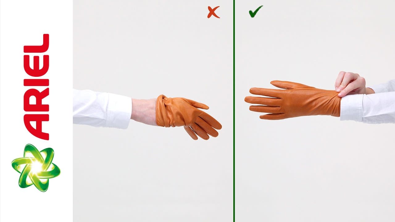 Accessoires per Hand waschen | Lederhandschuhe