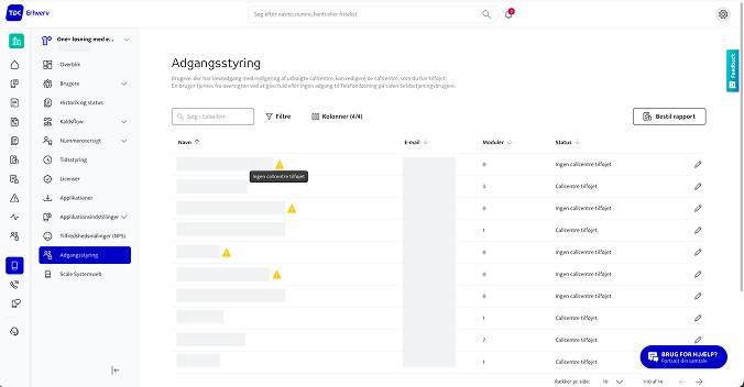 Adgangsstyrring