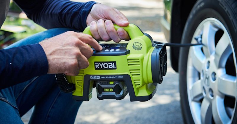 Byggmkker Techtronic-Industries Ryobi-kompressor naerbilde (1)