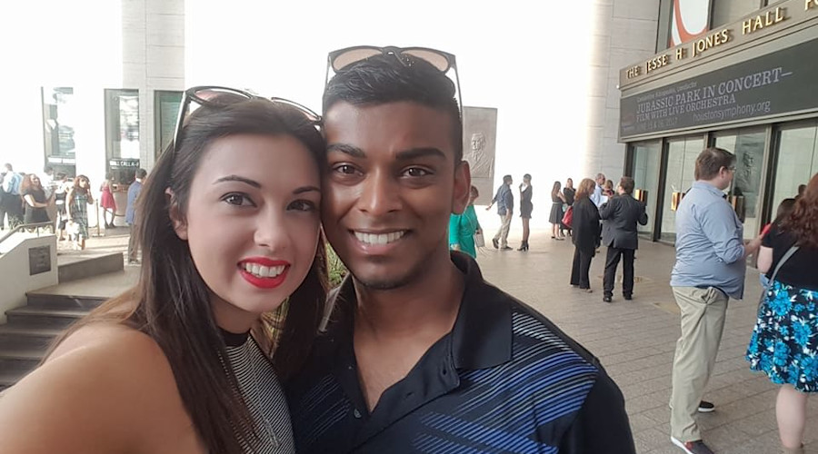 Photo of Aimee and Joshua Ravichandran