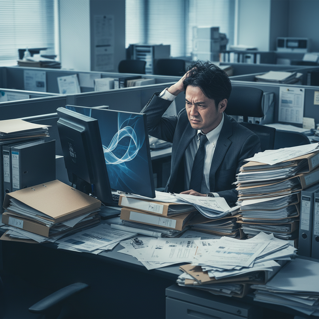 「紙」と「勘」にサヨナラ!DXで業務効率を劇的に変える方法