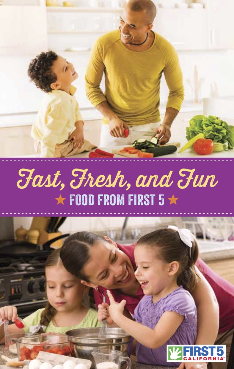Fast, Fresh, and Fun Cookbook Cover in English