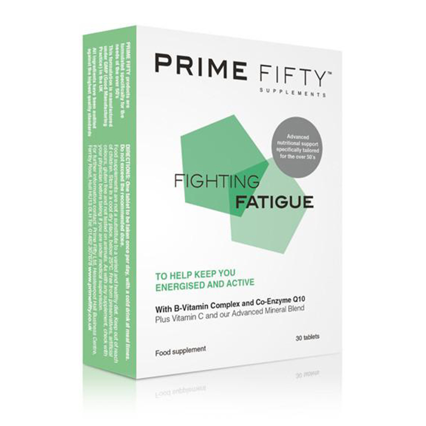 Fighting Fatigue By Prime Fifty - Energy Supplement For The Over 50s