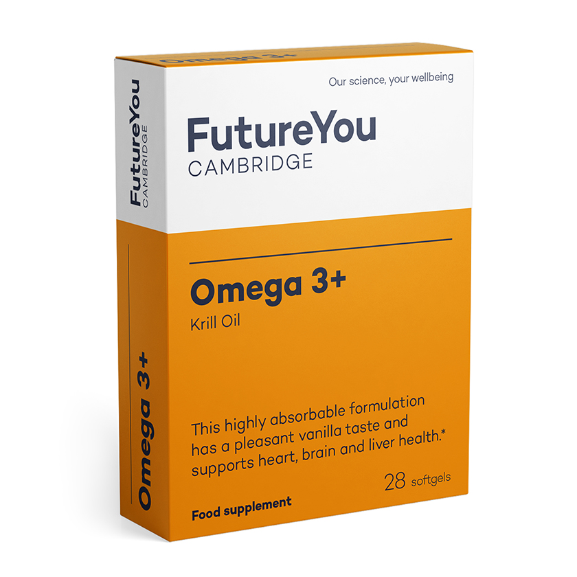 Omega 3+ with Krill Oil - Supports Healthy Heart & Liver - Omega 3 Supplements