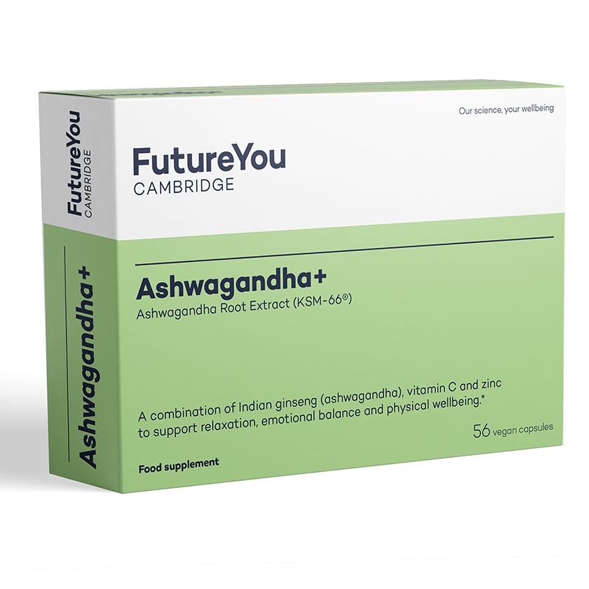 Ashwagandha+ Supplements - Ashwagandha Tablets With Vitamin C & Zinc - Supports Mental Wellbeing To Relax & Balance During Anxiety & Stress