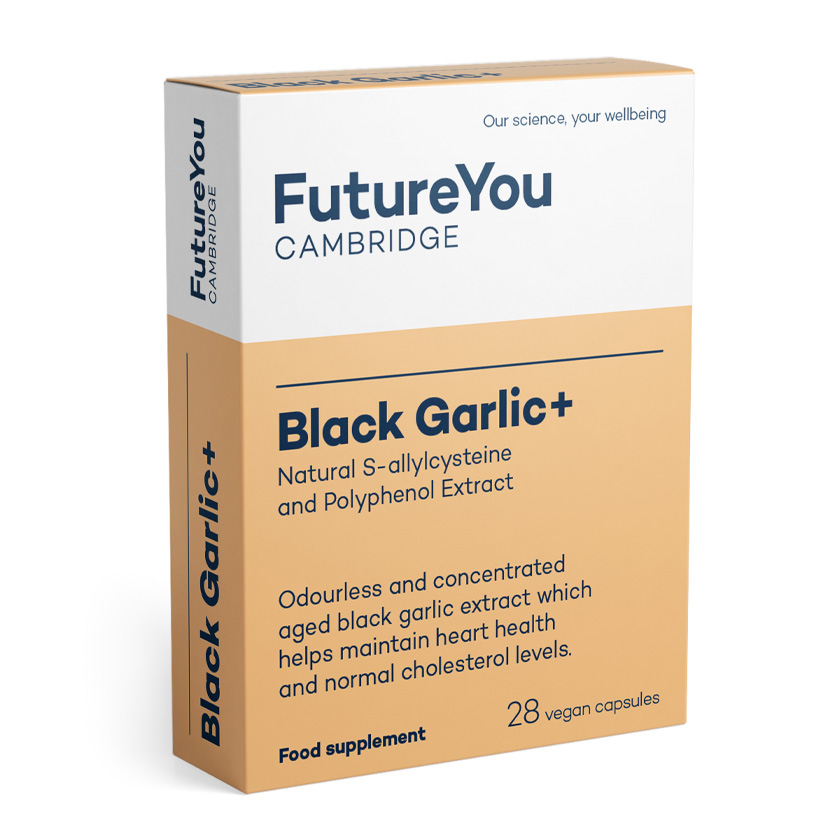 Black Garlic+ - Cholesterol Supplements - Odourless Black Garlic Capsule - Cholesterol Tablets