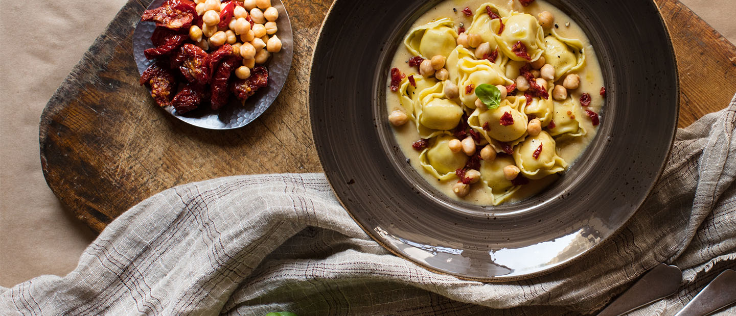 Pumpkin & roasted onion Ravioli - Rana