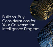 Build vs. Buy: Considerations for Your Conversation Intelligence Program