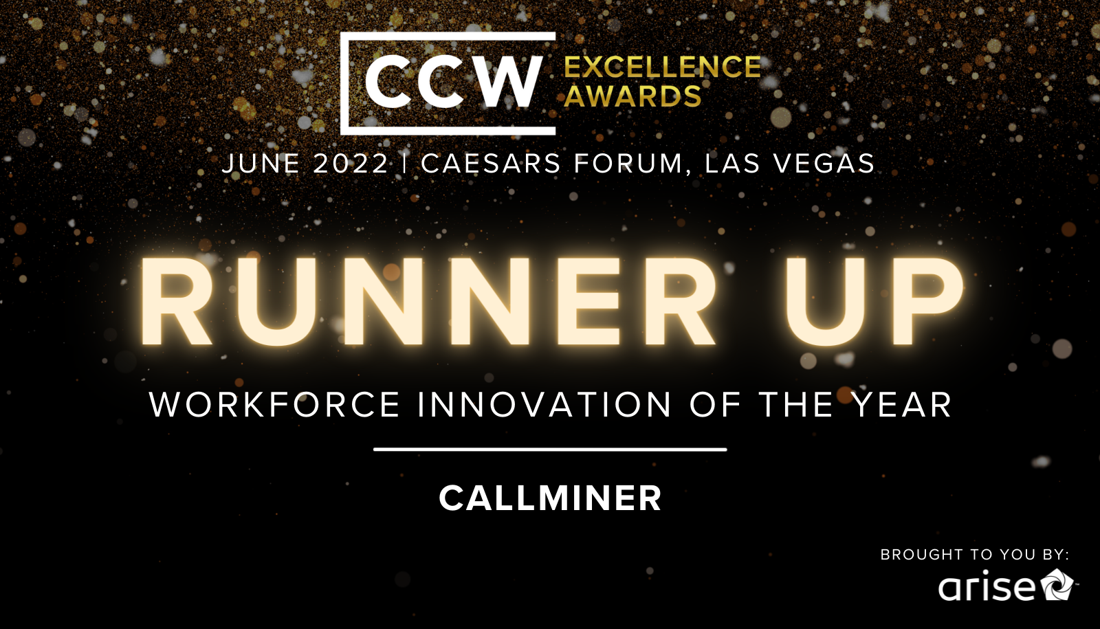 CCW Excellence Awards Workforce Innovation