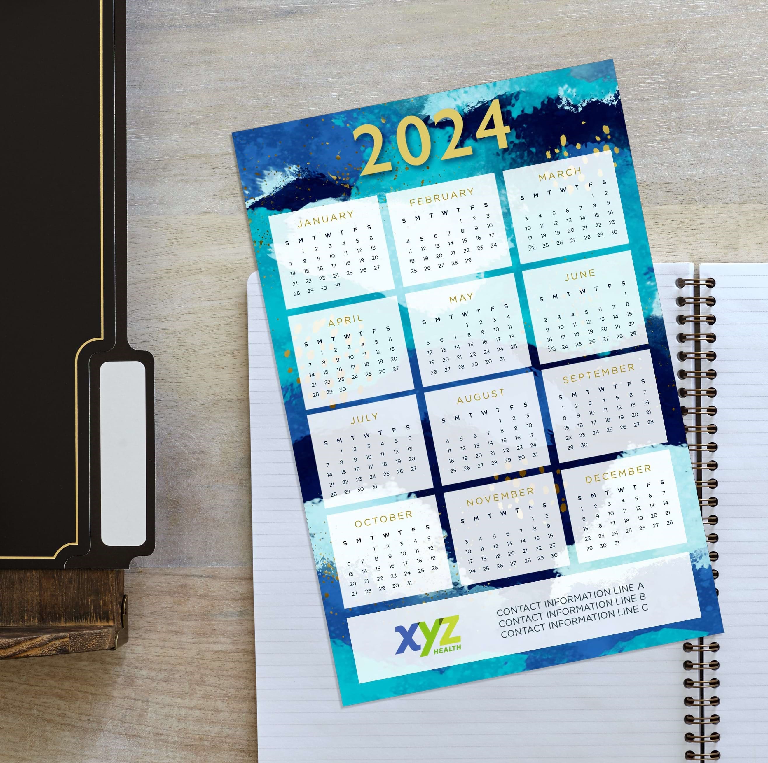 2024 Calendar Magnet