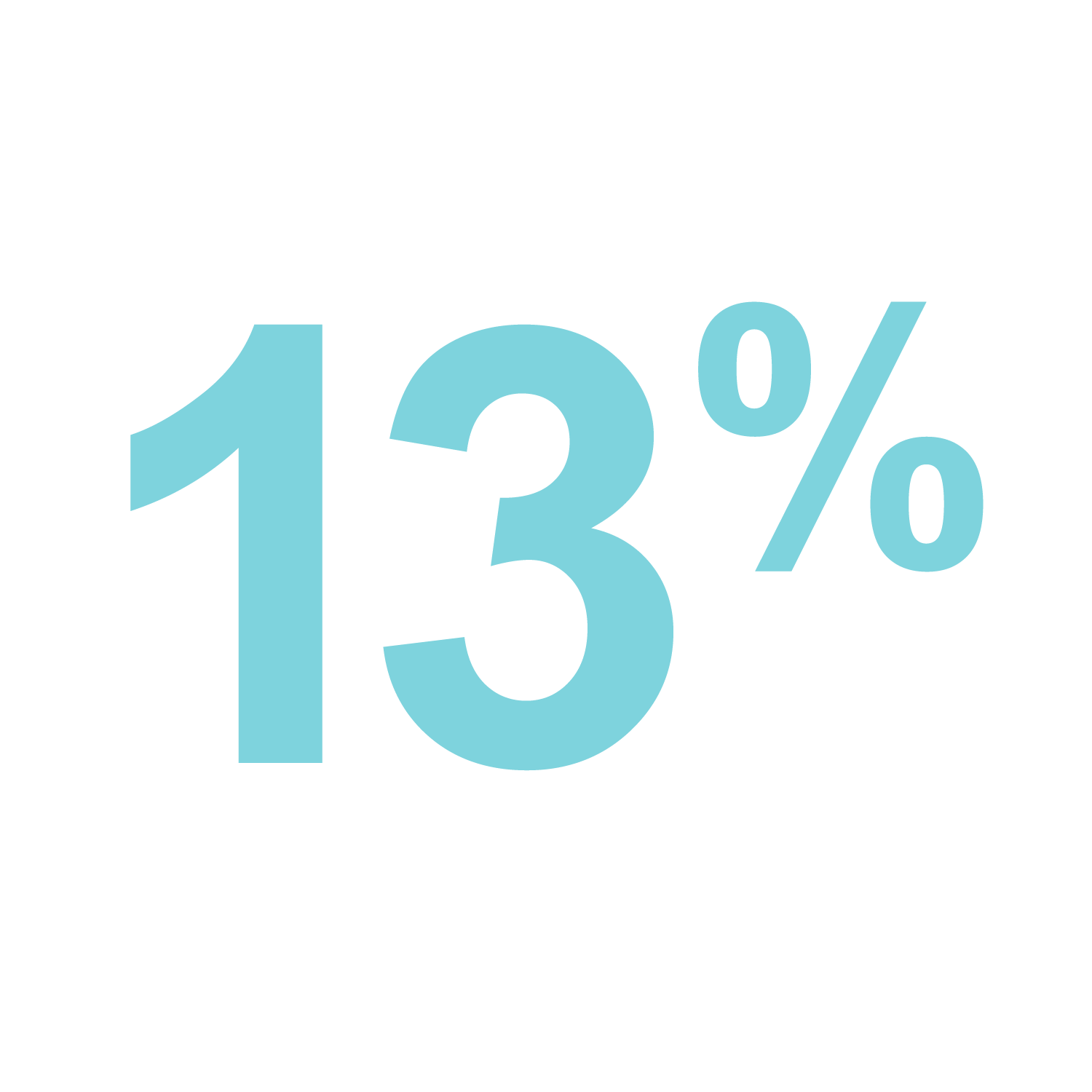 13 Percent Icon