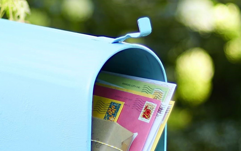 Open Mailbox with Cards Hero Image