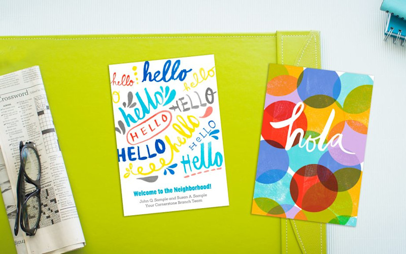 P 2 hello hola cards crosswords glasses