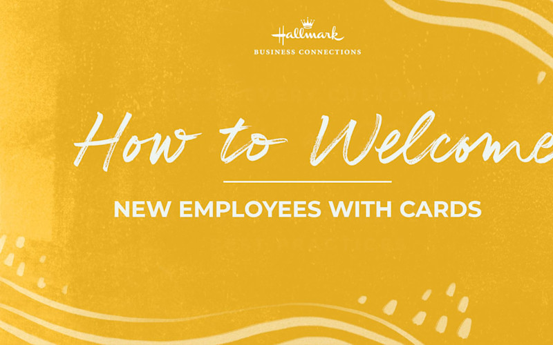 How to Welcome New Employees with Cards ARTICLE HERO IMAGE
