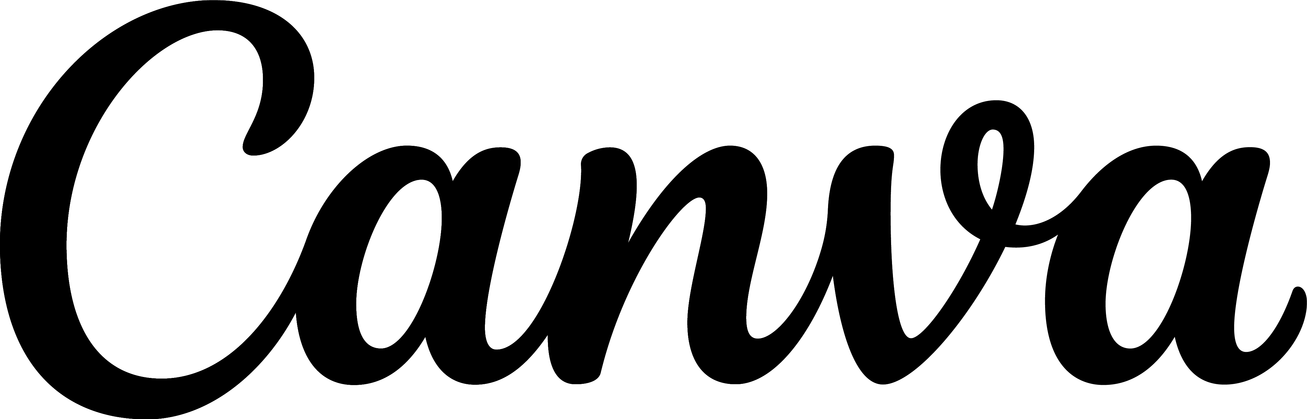 Canva Logo Black