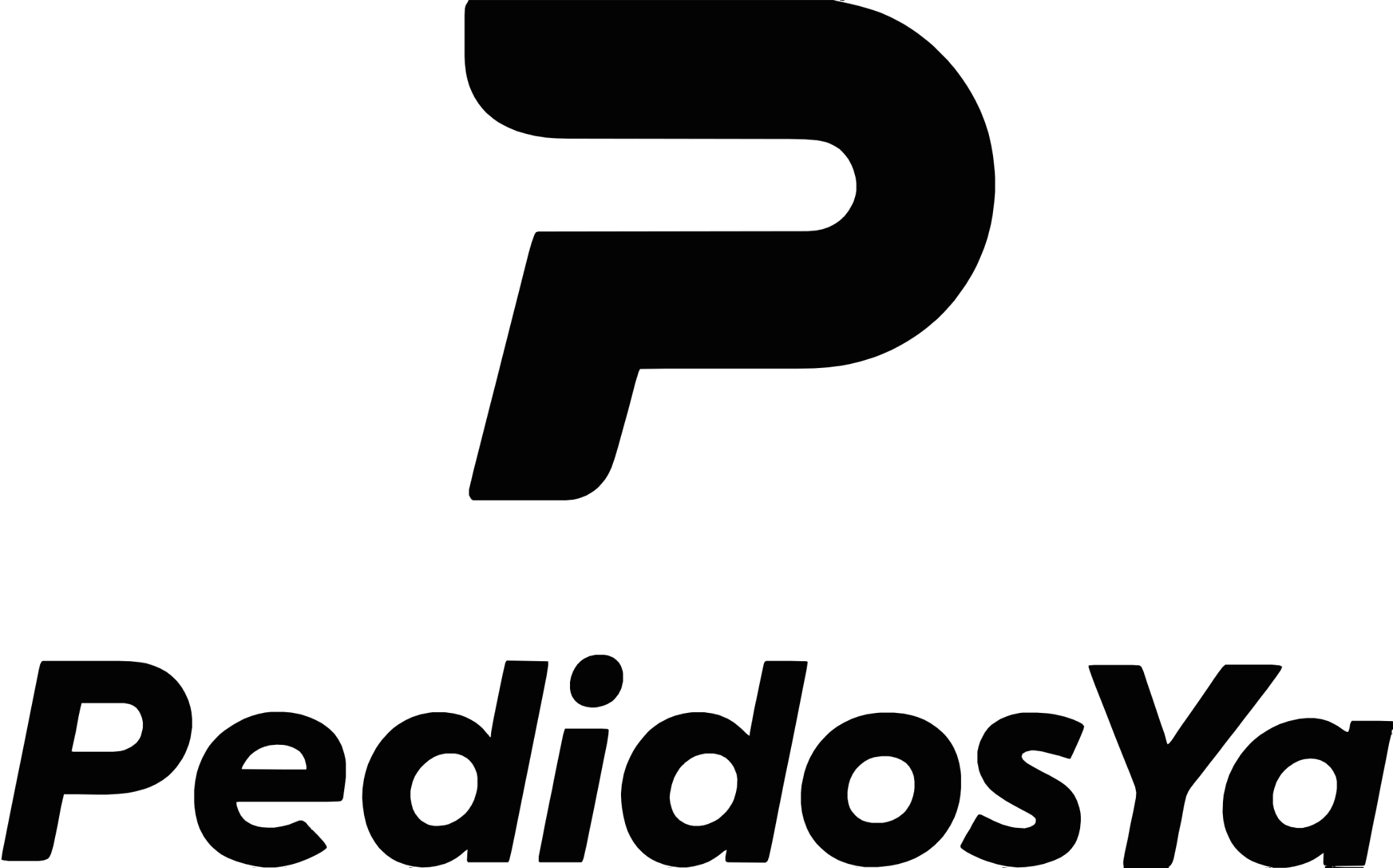 PedidosYa Logo Black