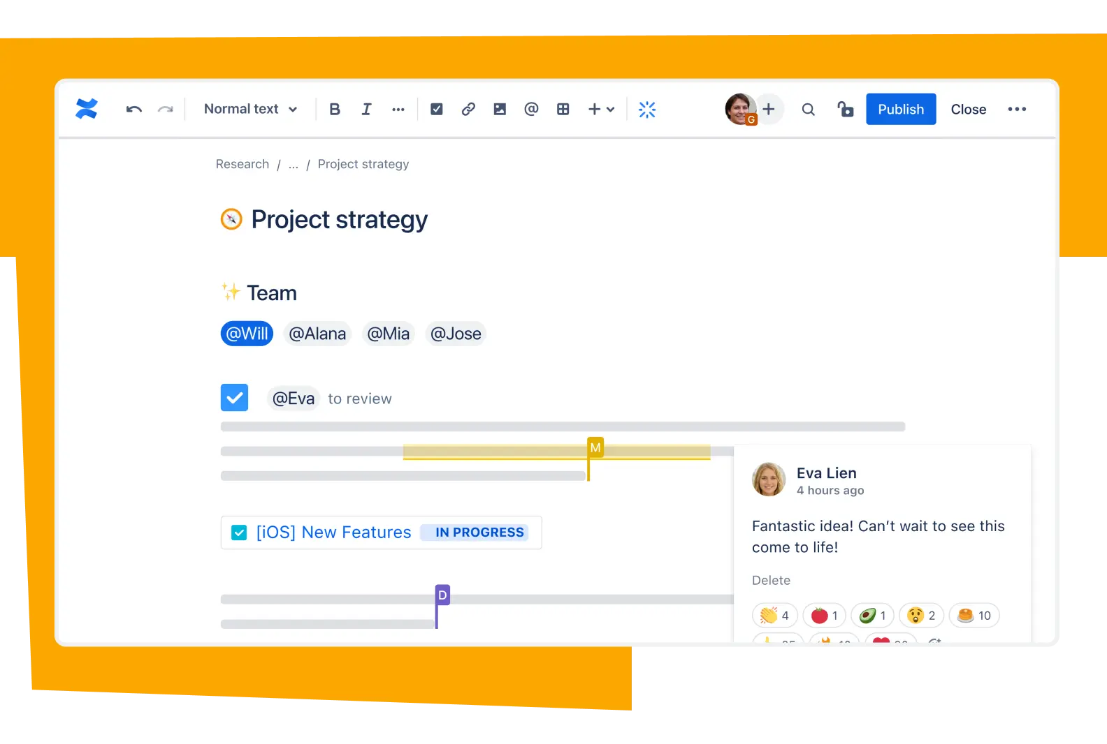 screenshot for Get on the same page section