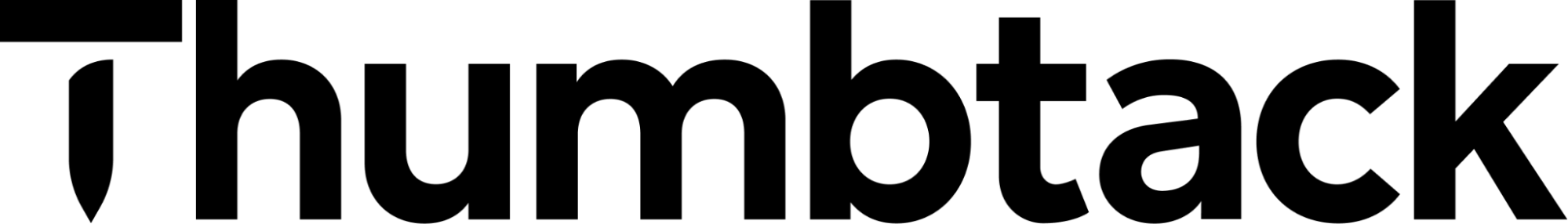 Thumbtack Black logo