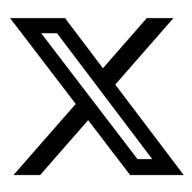 Twitter X Logo Black
