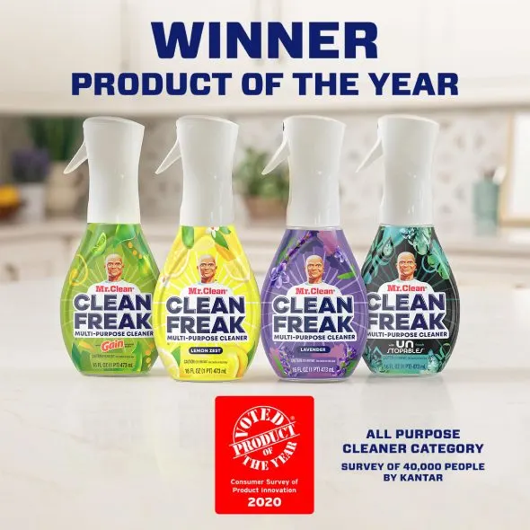 MrClean CleanFreak - Winner Product Of The Year