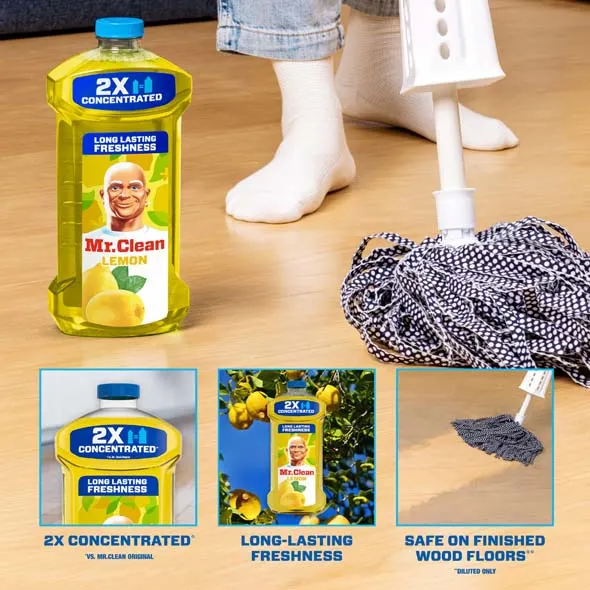 Multi Surface Cleaner With Lemon Scent - Cleans Off-The-Floor Too