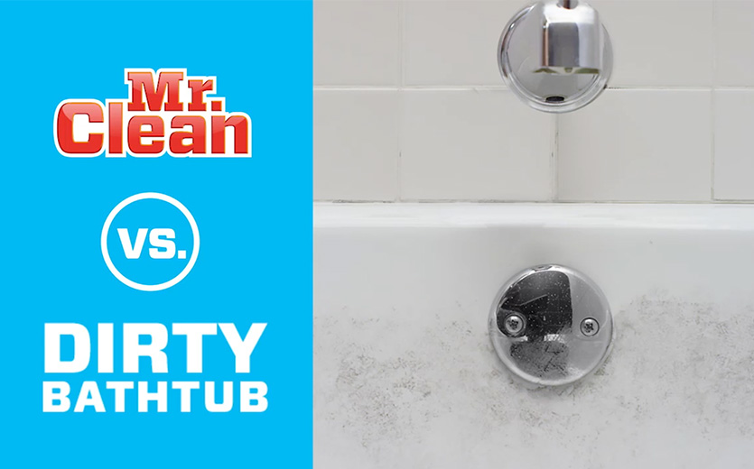 MrClean vs Dirty Bathtub video thumbnail