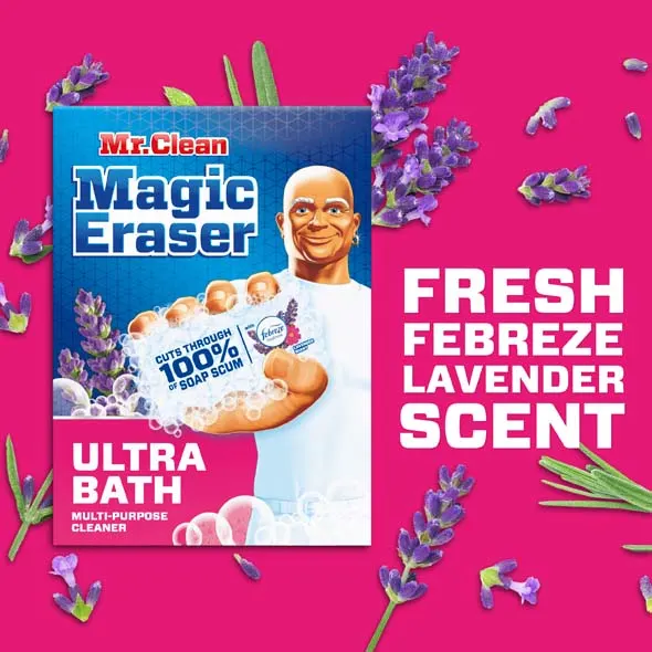 Magic Eraser Ultra Bath - Fresh Febreze Lavander Scent