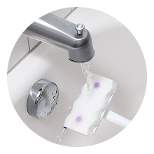 Wet icon - Scrubber lavender