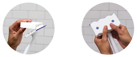 Attach icon - Scrubber lavender