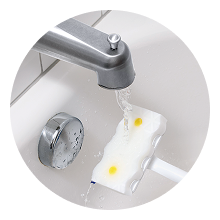 Wet icon – Scrubber lemon